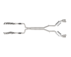 Chevrolet Camaro Performance Exhaust - Kooks Headers - Cat Back with Quad Tips - Polished - `16-`24